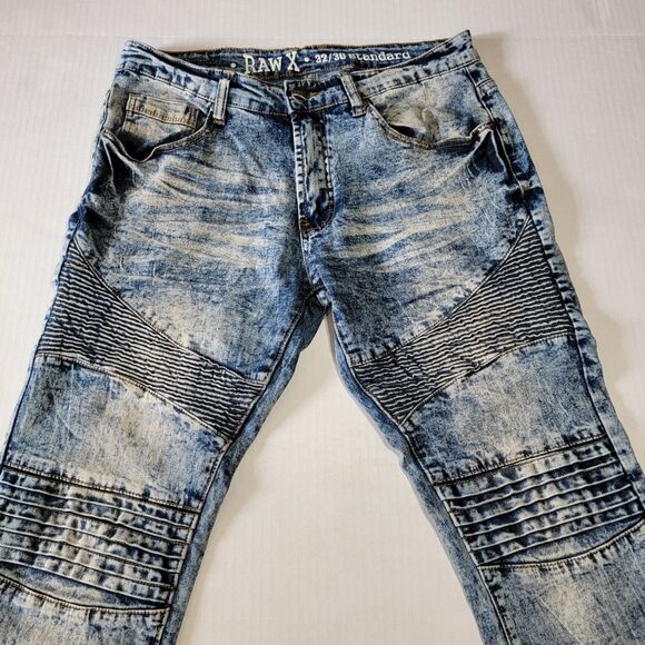 Raw X Retro Style Denim Jeans - Size 32 X 30 Standard - Picture 2 of 6